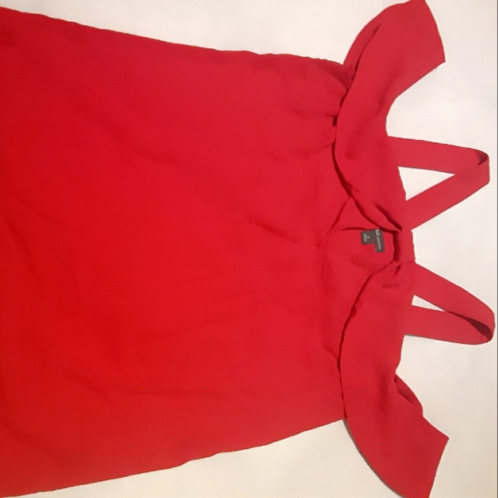 BOLD Elements - Sheer Red Top Size S